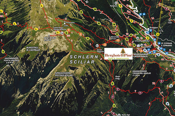 Wanderkarte